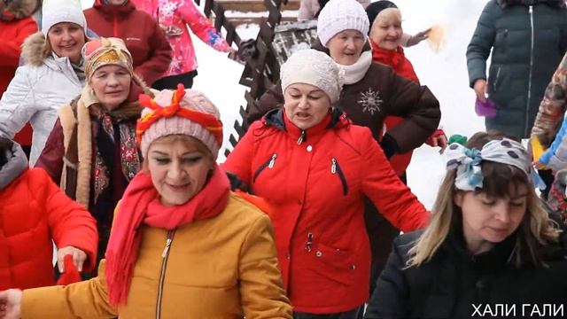 ОООчень веселый Русский народный танец Хали Гали в Сыктывкаре март 2018 смотреть онлайн