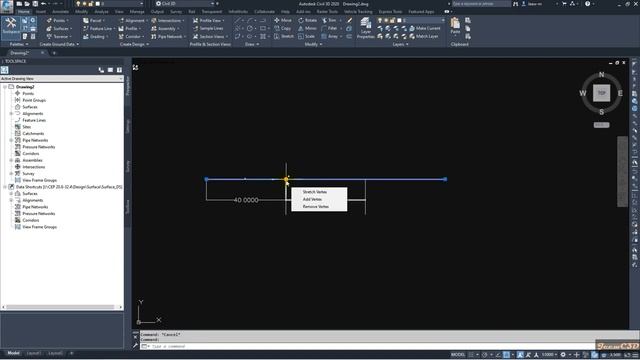 Add elevation points to 3D Polylines смотреть онлайн