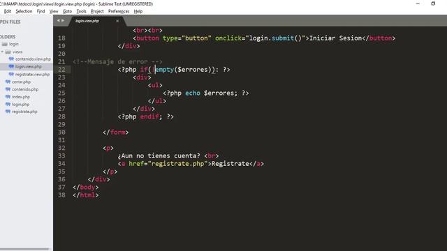 Inicio de Sesion y Registro de Usuario con php y MySQL Parte 5 смотреть онлайн