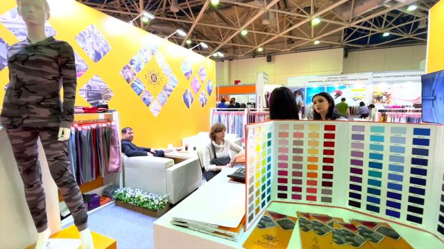 Выставка ИНТЕРТКАНЬ-2022.Весна день 1 смотреть онлайн