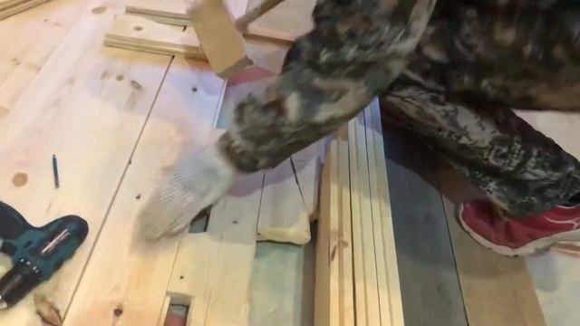 Деревянный пол своими руками смотреть онлайн