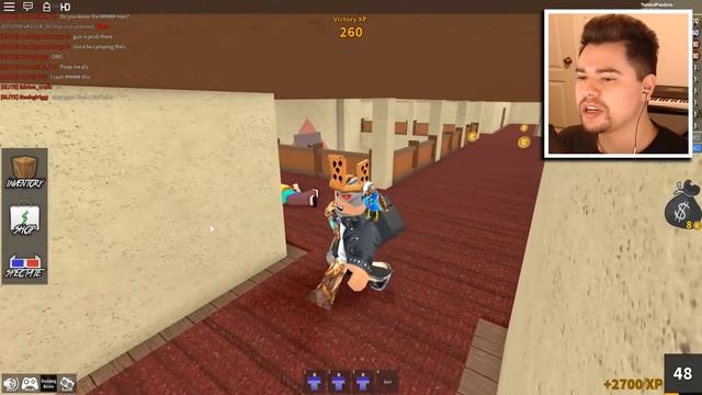 CLONING MYSELF with ADMIN COMMANDS in Murder Mystery 2!! (Roblox Modded MM2) смотреть онлайн
