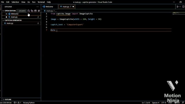 How to make captcha generator using python смотреть онлайн