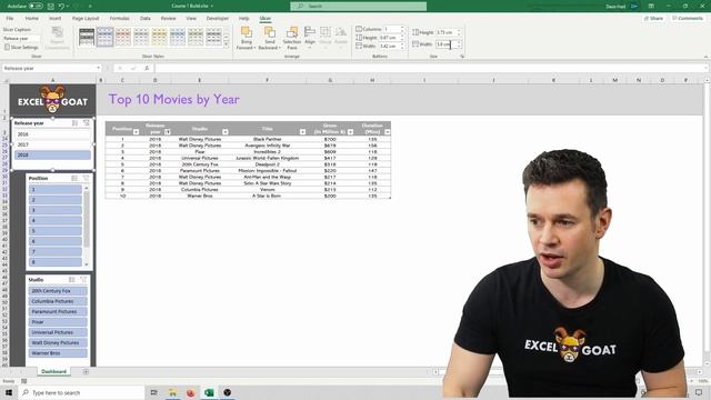 Lesson 15 - Excel Sizing and Alignment Tips you NEED to know!! смотреть онлайн