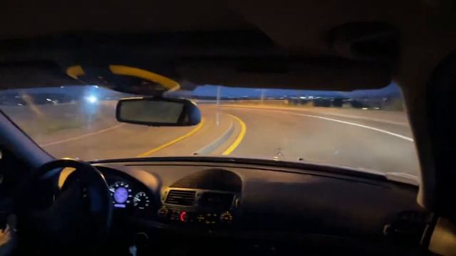 Evening Drive in 2003 Mercedes-Benz E320 (W211)