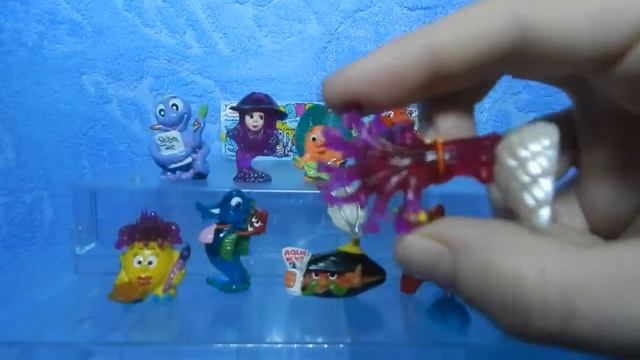 Обзор серии Kinder Surprise Акваленд- Подводный мир (Aqualand) смотреть онлайн