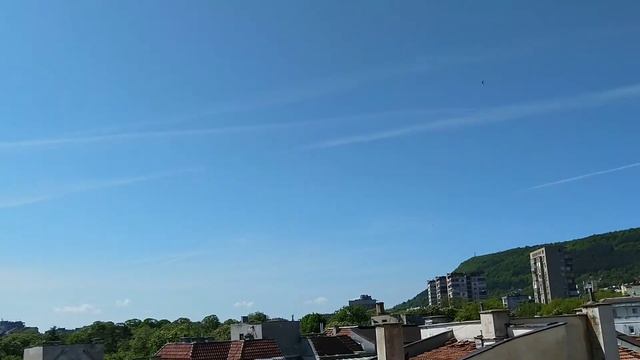 Chemtrails - Bulgaria - Shumen -12.05.2022. Химически следи в небето. България - гр.Шумен. смотреть онлайн