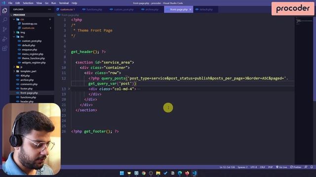 WordPress Custom Post | WordPress Theme Development Tutorial Bangla | Part 25 смотреть онлайн