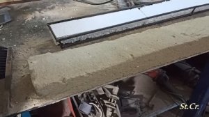 Каменные перила из арт бетона своими руками StoneCrafter