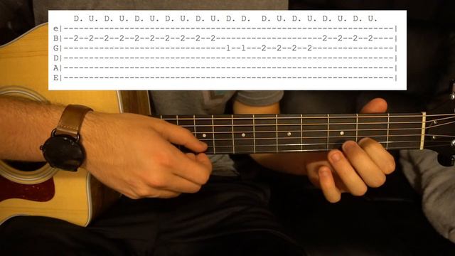 Demons // Jacob Lee // Easy Guitar Lesson (W/tabs!) смотреть онлайн