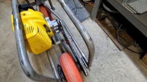 Самодельный мопед из газонокосилки I Своими руками