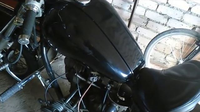 Урал волк. Работа карбюраторов Keihin CVK32, звук глушителей тромбон от КБМТС.