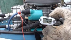 Ветерок 8М, работа с тахометром  (часть 3)