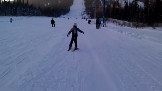 учимся кататься на лыжах смотреть онлайн