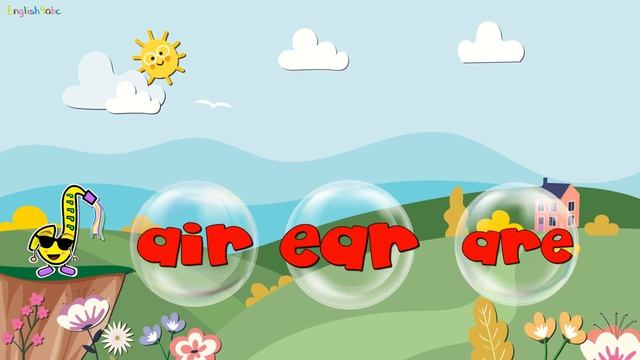 Trigraphs / Diphthongs/ Long Vowel Air-ear-are / Phonics Song