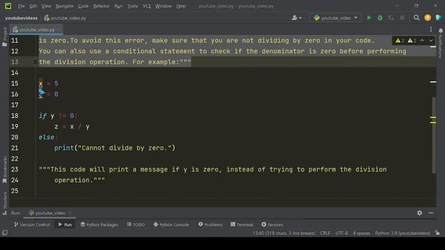 ZeroDivisionError division by zero смотреть онлайн