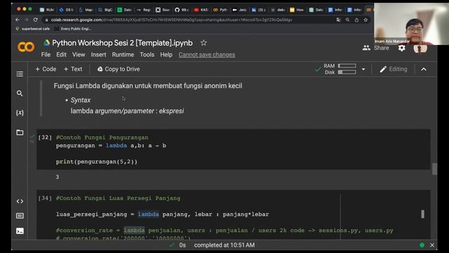 PPSD Basic Python Workshop 2023 | Sesi 2 смотреть онлайн