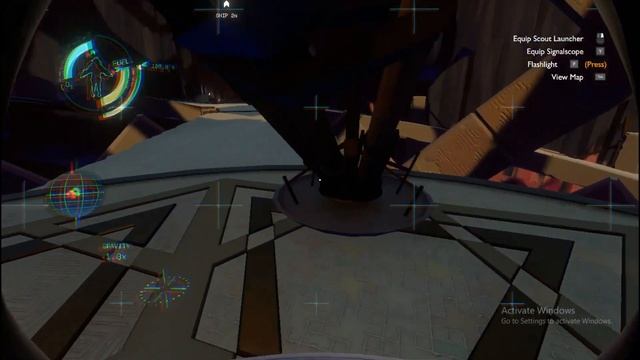 Outer Wilds | Recalling Nomai Shuttle while Ship is inside Gravity Cannon (What happens?) смотреть онлайн