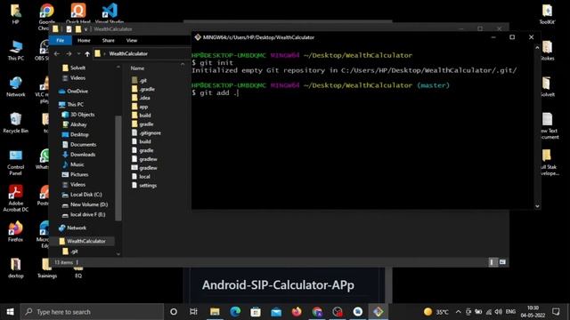 How to Push / upload our Android App Project To GitHub | part 5 смотреть онлайн