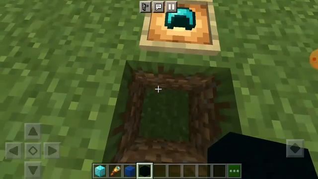 я построил огромные алмазные шлем в майнкрафт # алмазные #шлем смотреть онлайн