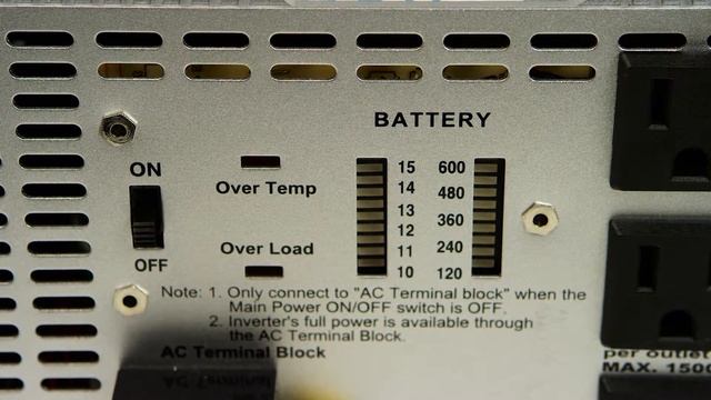 5000 Watt 24 Volt Power Inverter - PWRINV500024W