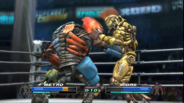 REAL STEEL THE VIDEO GAME - CLASSIC ROBOTS(METRO vs NOISY BOY & AMBUSH,MIDAS,TWIN CITIES,ATOM,ZEUS) смотреть онлайн