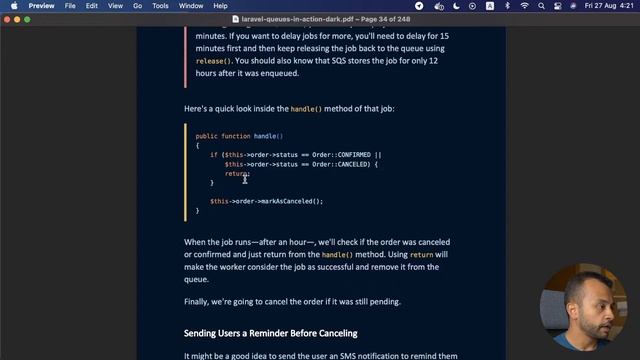 Laravel Queues in Action Preview смотреть онлайн