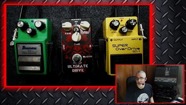 Comparativo JOYO Ultimate Drive entre Ibanez TS9 e Boss SD1 смотреть онлайн