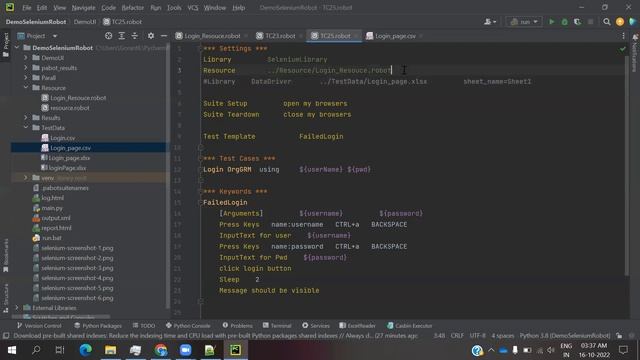 Python Robot Framework For UI Part 29: Data Driven Testing Using CSV | Positive and Negative Cases смотреть онлайн