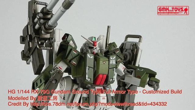 HG 1/144 RX-79G Gundam Ground Type Full Armor Type - Customized Build смотреть онлайн