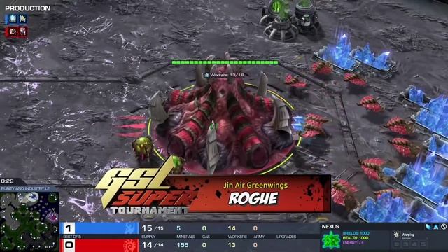 [2020 GSL Super Tournament 1] Ro.16 | Dark (Z) vs. Patience (P) | sOs (P) vs. Rogue (Z) смотреть онлайн