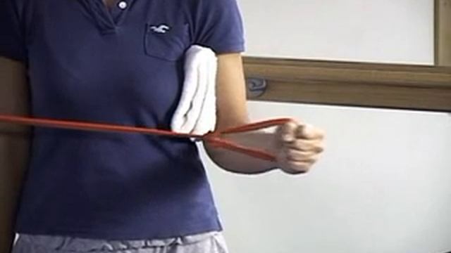 Наружная/внутренняя ротация с сопротивлением. Упражнение 1.