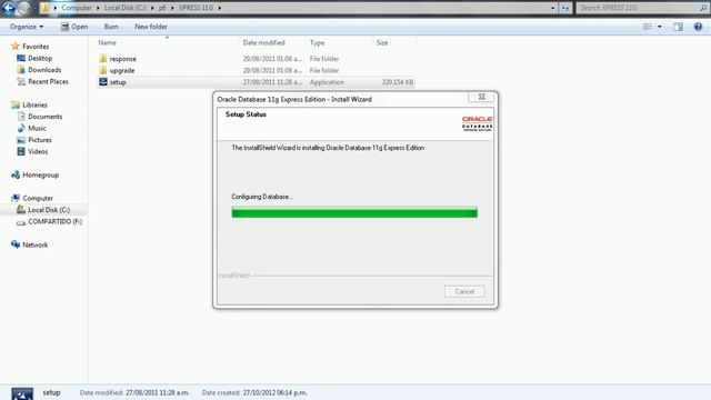 Step 2 - Oracle 11g Express смотреть онлайн