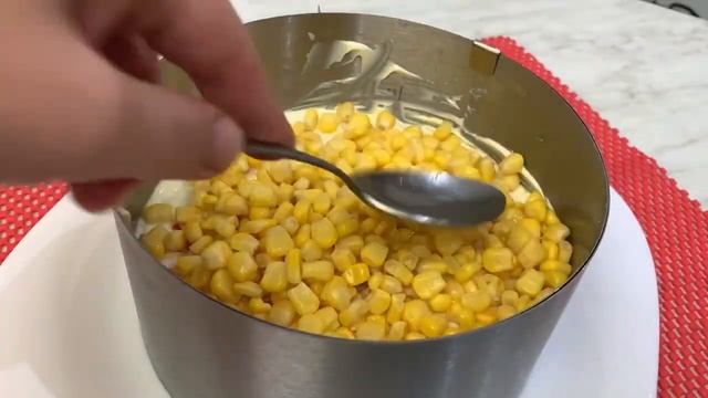 САЛАТ с Крабовыми Палочками и Свежим Огурцом ✧Crab Stick Salad, English Sub
