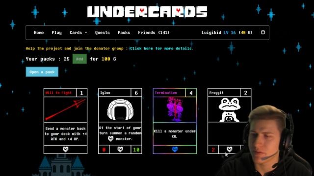 GOAT MAMA TORIEL! ❤ INSANE UNDERCARDS 50x PACK OPENING [UNDERTALE CARD GAME PACK OPENING] | Luigiki смотреть онлайн