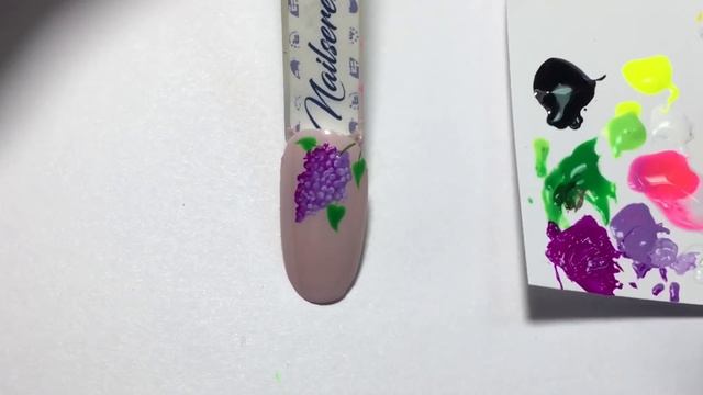 Дизайн ногтей достом. Цветы на ногтях, кляксы на ногтях