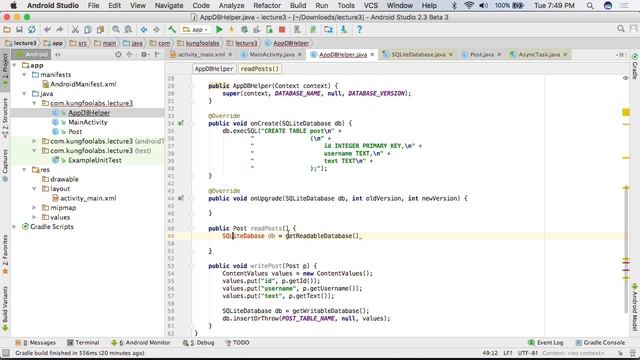Lecture 03 - Part 01 - Android Threading & Persistence смотреть онлайн