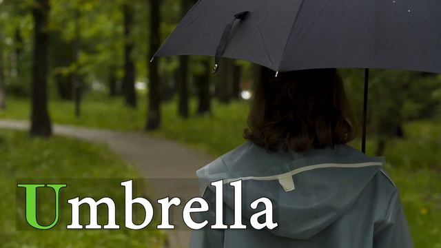 U | u for Umbrella | English Alphabet | Visual Vocabulary смотреть онлайн