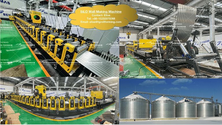 ( silo wall production line ): Silo Corrugated panel machine 【 Silo equipment 】 смотреть онлайн