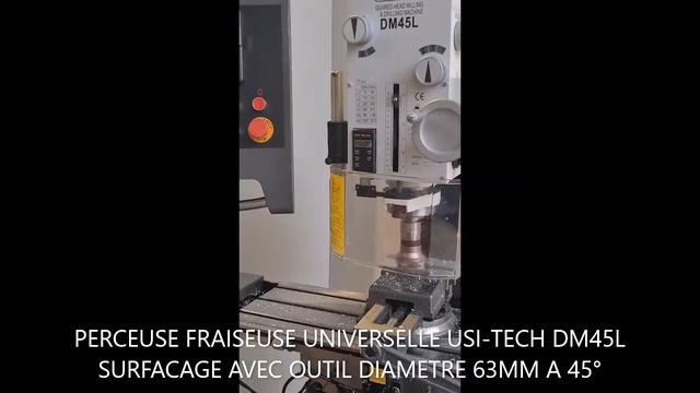 Perçeuse-fraiseuse universelle USI-TECH DM45L смотреть онлайн