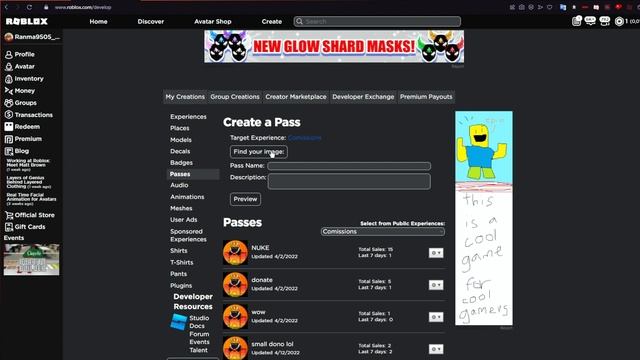 Comment CRÉER des GAMEPASS (Boutons) sur PLS DONATE GRATUITEMENT et FACILEMENT !!! смотреть онлайн