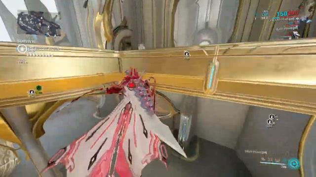 Warframe: First time going to Lua, Yuvarium: Conjunction Survival for Voruna Warframe Parts! смотреть онлайн