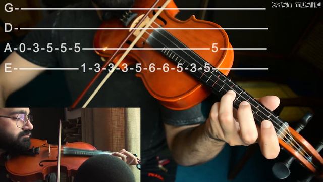How to play He's Pirate (Pirates of the Caribbean) on Violin | Easy Music Tutorials смотреть онлайн