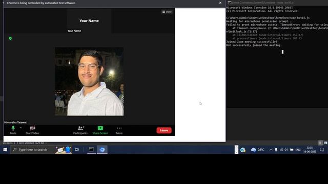 OpenAI Zoom Chatbot #openai #zoom #automation #chatgpt #nodejs #python #speechrecognition смотреть онлайн
