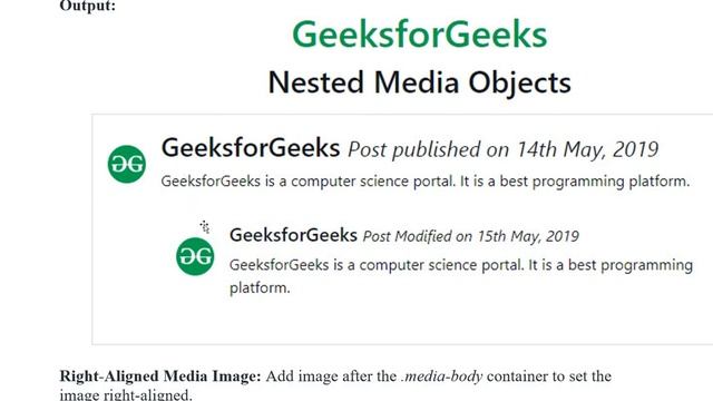 Bootstrap 4 | Media Objects смотреть онлайн