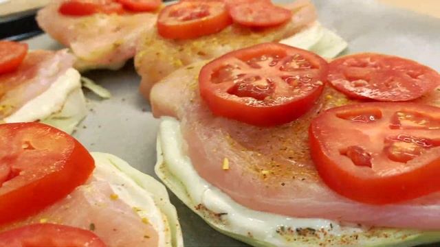 Беру филе индейки, кочан капусты и готовлю очень вкусные диетические стейки смотреть онлайн