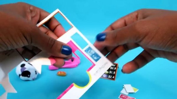 Hamsters In A House Unboxing! Little Hamster House Play Set & Food Frenzy - Movin' Food Scooter