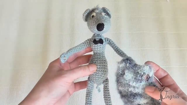 Как стирать игрушки, связанные крючком смотреть онлайн