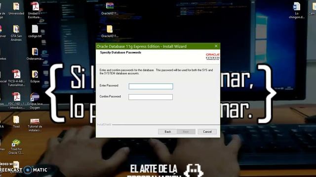 Tutorial de instalación de servidor de BD Oracle XE смотреть онлайн