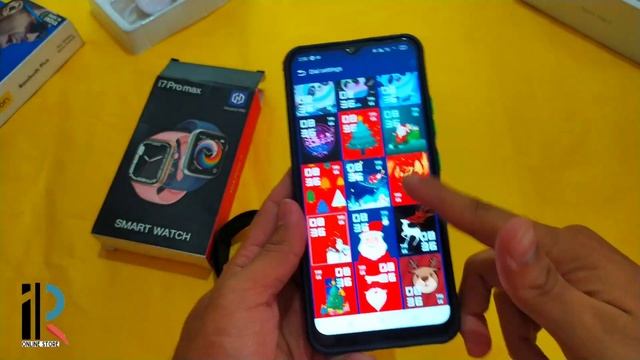 I7 PRO MAX | HOW TO ADD CUSTOM WATCH FACE MALAYALAM REVIEW смотреть онлайн